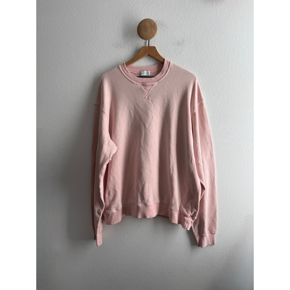 John Elliott Pink Crewneck Sweatshirt Mens Size 4 (XL) Made in USA